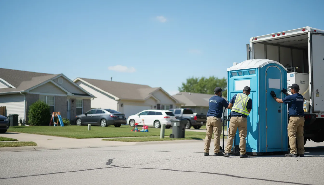 Standard Porta Potty Rentals in Champaign, IL near me
